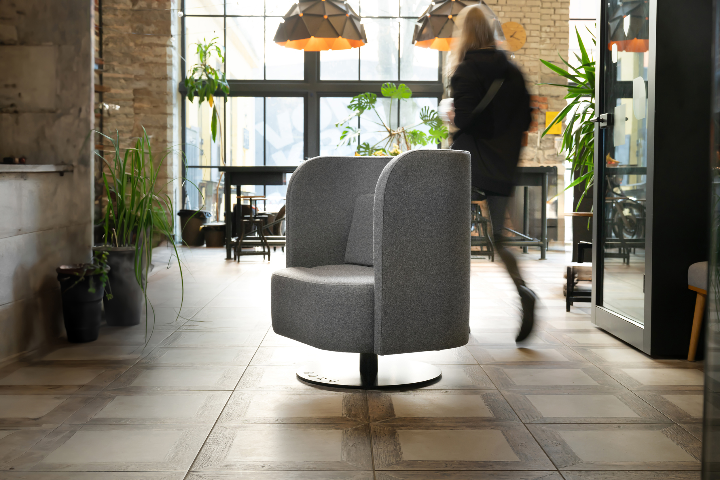 Amps armchair low back