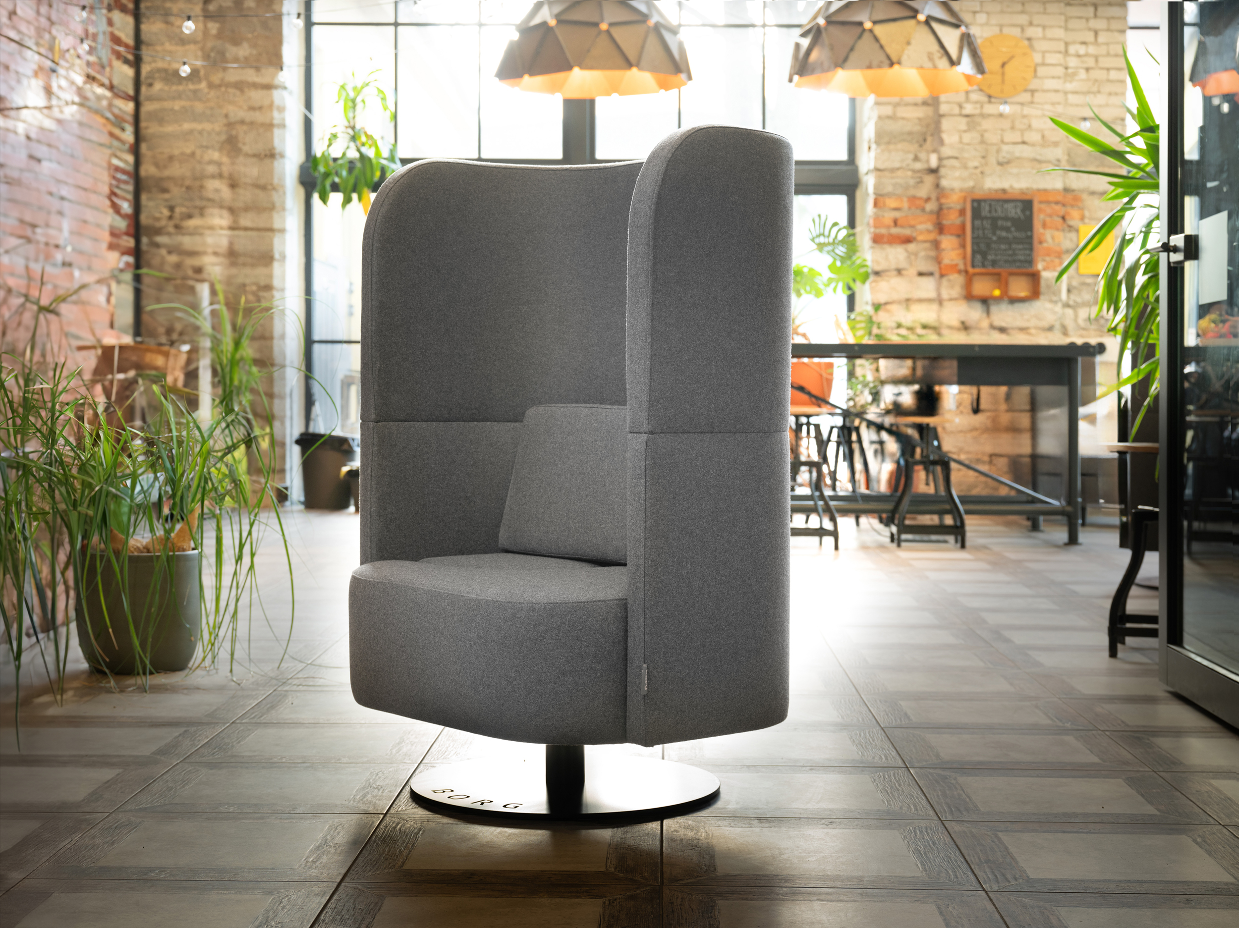 Amps armchair high back